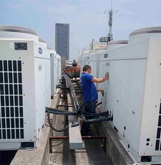 忠县中央空调制热和不制冷系统维修方法